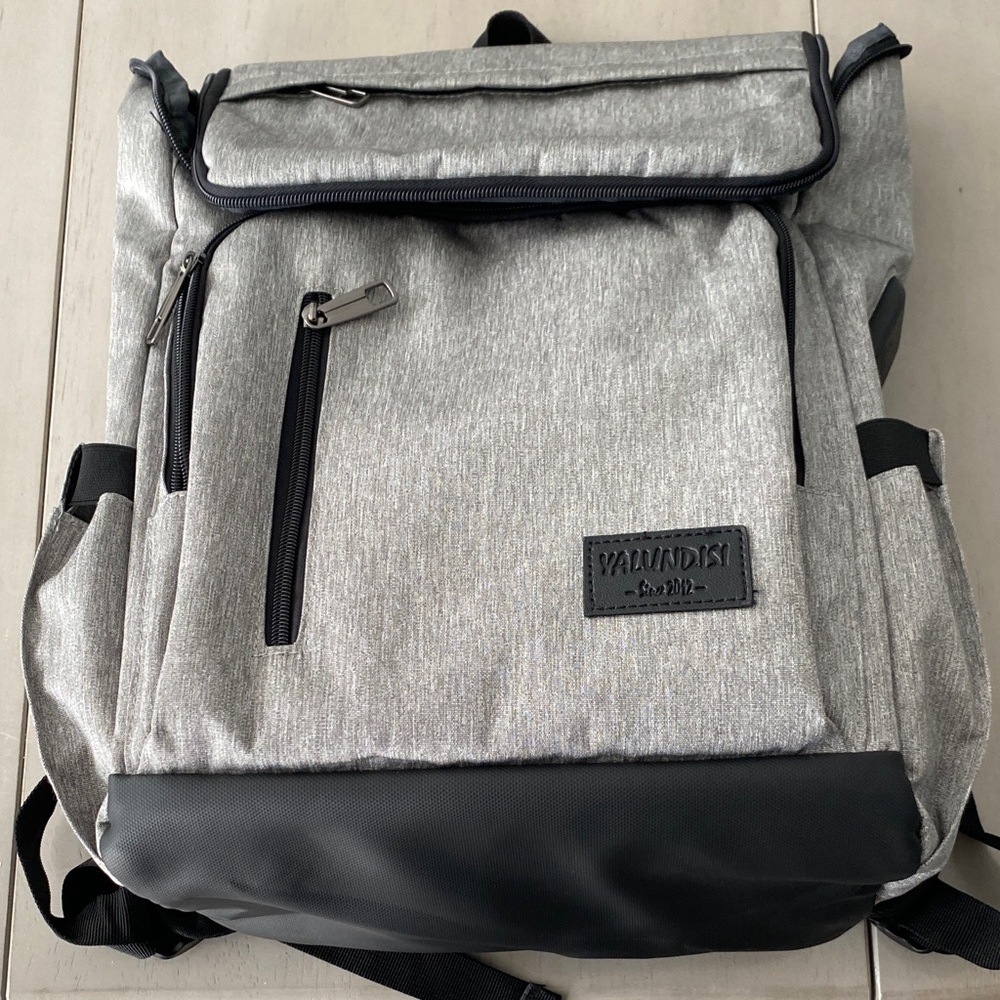 Not Rated Gray and Black Men's Backpack